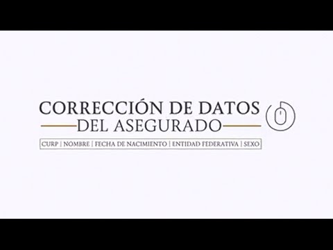 Corrección de datos del Asegurado