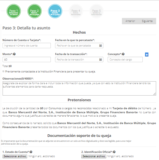 Cómo presentar una queja en Condusef sin errores