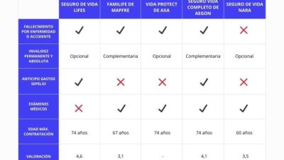 Los 5 mejores seguros de vida en 2024 - Life5