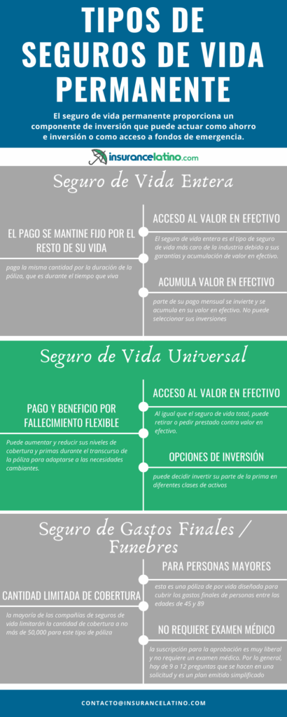 Seguro de vida permanente: qué es, tipos | InsuranceLatino.com ...